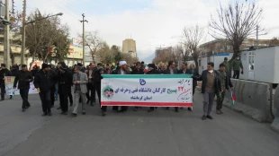 گزارش مراسمات دهه فجر 3