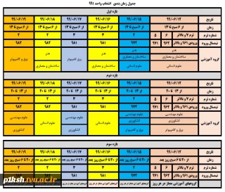 انتخاب واحد 991