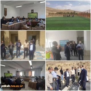 بازدید رییس دانشگاه فنی استان کرمانشاه از آموزشکده پسران اسلام آباد غرب