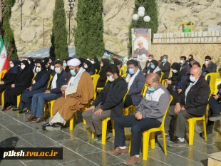 مراسم گرامیداشت ایام فاطمیه و سالگرد شهادت سردار سلیمانی در کرمانشاه 4