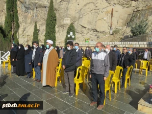 مراسم گرامیداشت ایام فاطمیه و سالگرد شهادت سردار سلیمانی در کرمانشاه 5
