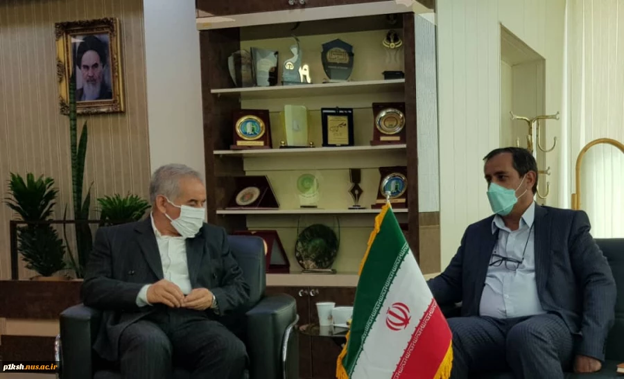 دیدار روسای دانشگاه فنی حرفه ای و دانشگاه رازی کرمانشاه 2