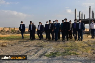 بازدید نماینده محترم کنگاور از پروژه در دست احداث آموزشکده فنی این شهرستان 5