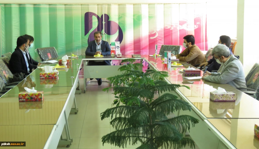 دیدار جانشین معاون علمی پژوهشی سازمان بسیج کشوری با ریاست دانشگاه فنی و حرفه ای استان کرمانشاه 2