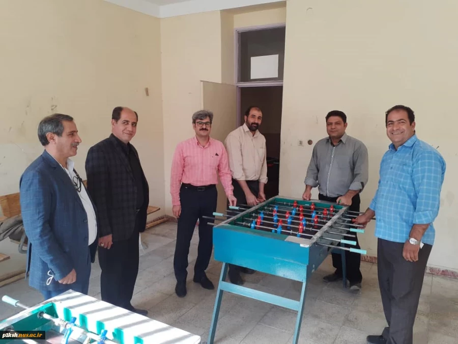 برگزاری دور دوم مسابقه فوتبال دستی کارکنان آموزشکده فنی و حرفه ای شماره 1 کرمانشاه 2