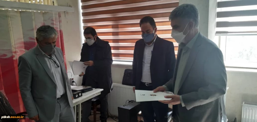 مراسم تکریم و معارفه مدیر حراست دانشگاه فنی و حرفه ای استان کرمانشاه برگزار شد 2