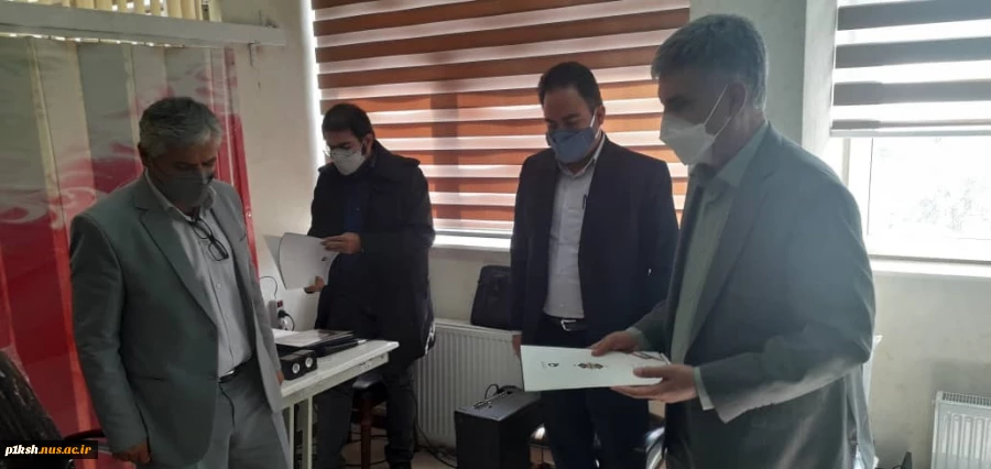 مراسم تکریم و معارفه مدیر حراست دانشگاه فنی و حرفه ای استان کرمانشاه برگزار شد 3