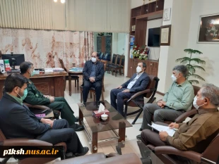 دیدار مدیرکل بنیاد حفظ آثار و نشر ارزش های دفاع مقدس کرمانشاه با ریاست دانشگاه فنی و حرفه ای استان 3