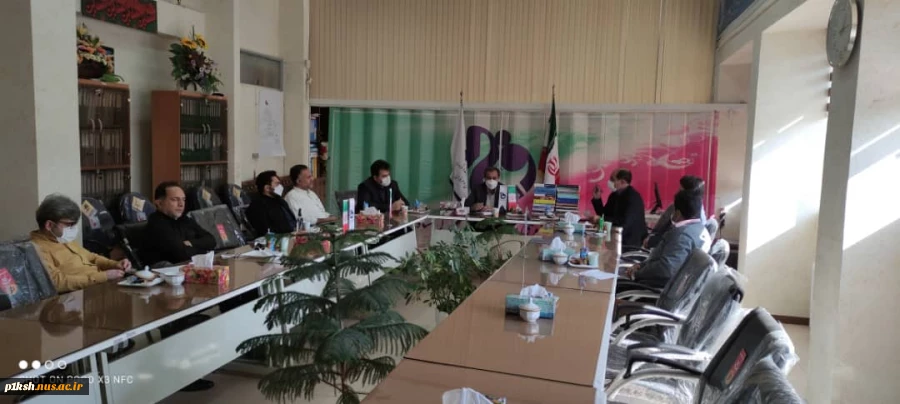 جلسه بسیج اساتید دانشگاه فنی و حرفه ای استان کرمانشاه با آقای دکتر شیرزادی 2