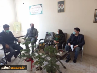 در جلسه با معاونت بهداشت ، درمان و سلامت شهرستان کرمانشاه مطرح شد :
 پیگیری واکسیناسیون دانشجویان دانشگاه فنی و حرفه ای