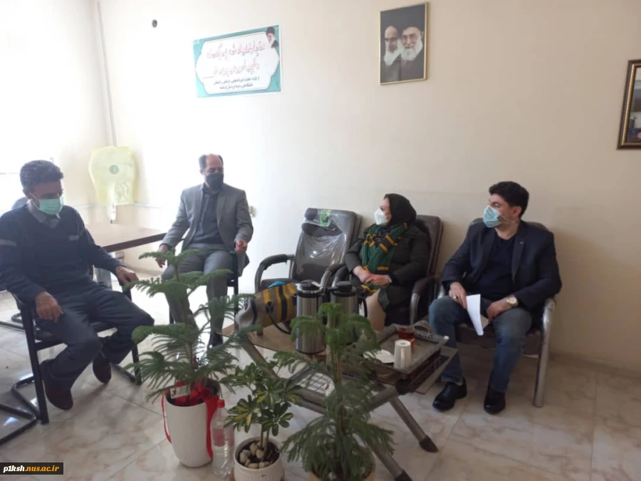 در جلسه با معاونت بهداشت ، درمان و سلامت شهرستان کرمانشاه مطرح شد :
 پیگیری واکسیناسیون دانشجویان دانشگاه فنی و حرفه ای  2
