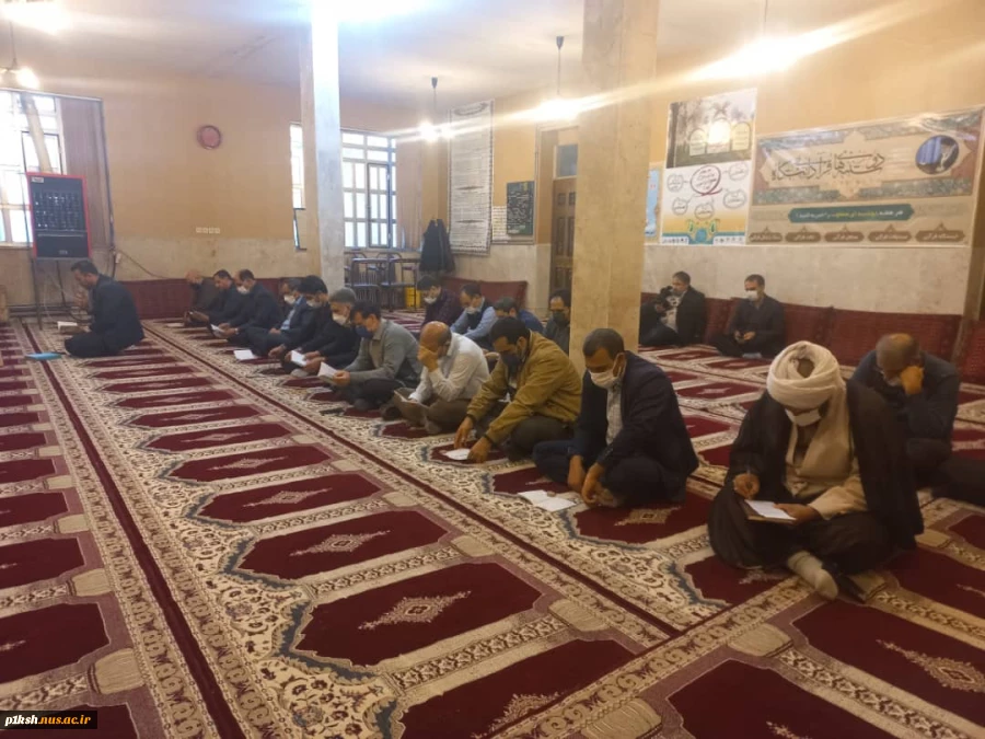 برگزاری مراسم زیارت عاشورا به مناسبت شهدای دانشجوی  در دانشگاه فنی و حرفه ای استان کرمانشاه 3