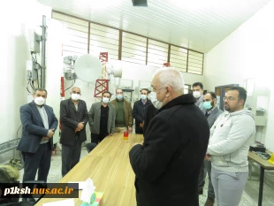 بازدید روسا،اساتید و مسئولین پژوهش از کارخانه نوآوری کرمانشاه 3