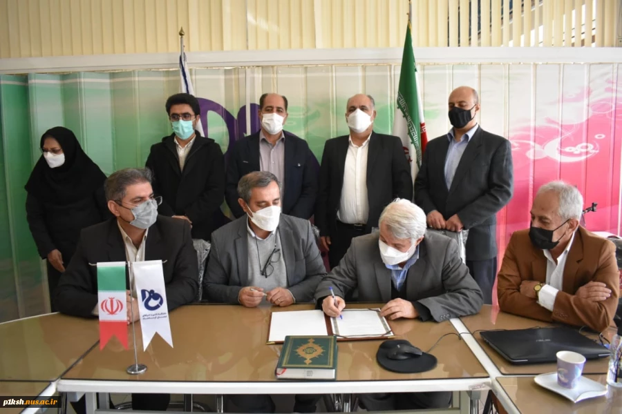 انعقاد تفاهم نامه سه جانبه دانشگاه فنی و حرفه ای، اداره کل تعاون، کار و رفاه اجتماعی  و خانه تعاونگران استان کرمانشاه 3
