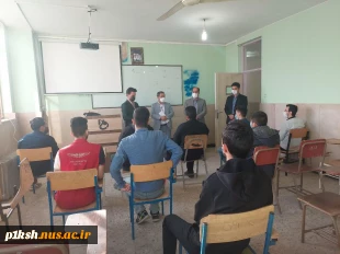 بازدید دکتر شیرزادی از برگزاری کلاس های آموزشکده شماره 1  3