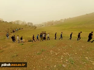 به مناسبت هفتته خوابگاه برگزار شد:
کوهنوردی دانشجویان آموزشکده شماره 1 کرمانشاه به مناسبت گرامیداشت هفته خوابگاهها 2