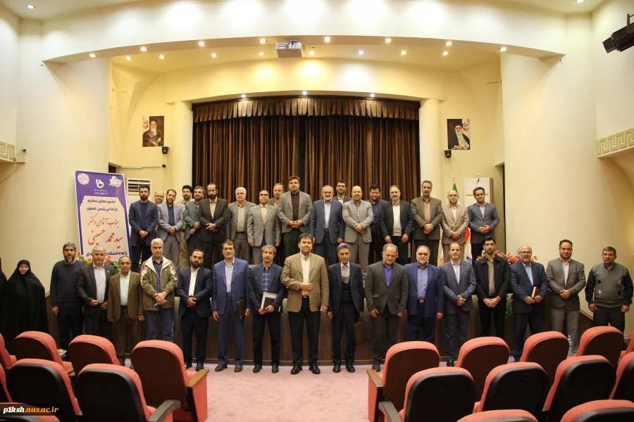 معاون پارلمانی رئیس جمهور در دانشگاه فنی و حرفه‌ای:
هیئت‌علمی‌های بسیجی در این مقطع از تاریخ نظام جمهوری اسلامی رسالت سنگینی بر عهده دارند و امروز تبیین مسائل برای دانشجویان و دانش‌آموزان یک ضرورت است 2