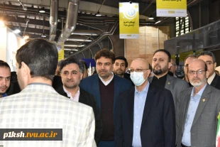 حضور رئیس دانشگاه فنی و حرفه‌ای کشور در مراسم افتتاح بیست و سومین نمایشگاه دستاوردهای پژوهش و فناوری تهران
 3