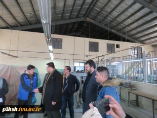 بازدید دکتر خسرویان از آموزشکده شماره یک دانشگاه فنی و حرفه‌ای استان کرمانشاه
 2
