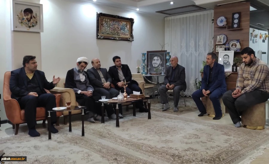 دیدار هیئت رئیسه دانشگاه فنی و حرفه‌ای کشور با خانواده شهید آرمان علی‌وردی
 2