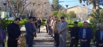 مراسم آغاز سال  در جوار مزار شهید گمنام دانشگاه برگزار گردید 3