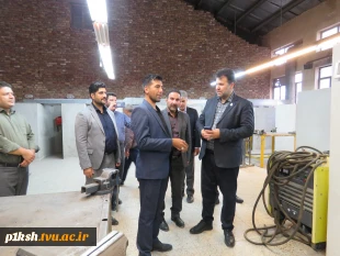 بازدید معاونت استانداری کرمانشاه از دانشگاه فنی و حرفه ای استان
 2