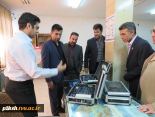 بازدید معاونت استانداری کرمانشاه از دانشگاه فنی و حرفه ای استان
 5