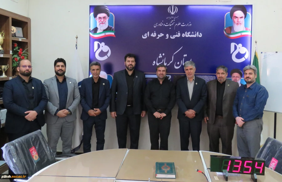 در مسیر بازگشت از کربلای معلا صورت گرفت:
بازدید دکترشبستانی از دانشگاه فنی و حرفه ای استان کرمانشاه 2