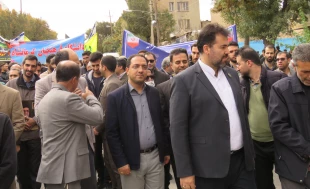 فریاد مردم غیور کرمانشاه بر سر «آمریکا» و «رژیم صهیونیستی» 4