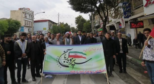 فریاد مردم غیور کرمانشاه بر سر «آمریکا» و «رژیم صهیونیستی» 9