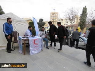 به مناسبت روز دانشجو برگزارگردید:
 مراسم پیوند هلال احمر و دانشگاه 15