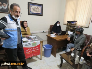اجرای طرح پویش ملی سلامت در دانشگاه فنی و حرفه ای واحد استان کرمانشاه 5