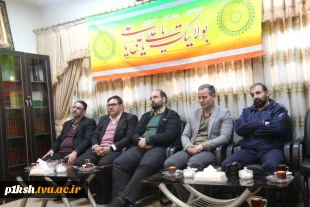 دیدار ریاست دانشگاه فنی و حرفه ای استان با نماینده ولی‌فقیه در استان و امام‌جمعه کرمانشاه
 3