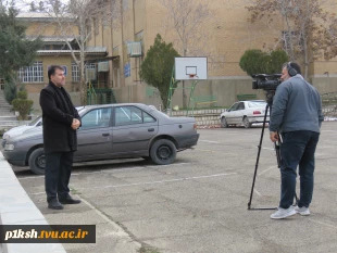حضور خبرنگار شبکه استانی زاگرس در دانشگاه فنی وحرفه ای استان کرمانشاه 2