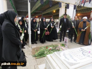 همزمان با سالروز پیروزی شکوهمند انقلاب اسلامی:
عطر افشانی و گلباران گلزار شهیدان کرمانشاه 2