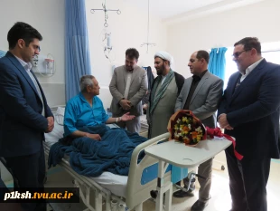 به مناسبت ولادت حضرت ابوالفضل عباس(ع) و روز جانباز انجام شد:
عیادت ریاست دانشگاه فنی و حرفه ای استان  از جانباز جنگ تحمیلی 2