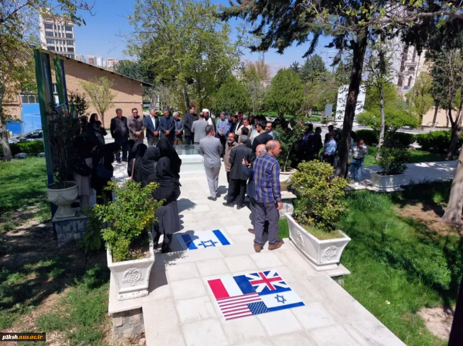 اجتماع دانشگاهیان دانشگاه فنی و حرفه ای استان کرمانشاه در حمایت از اقدام تنبیهی سپاه پاسداران انقلاب اسلامی علیه رژیم صهیونیستی
 3