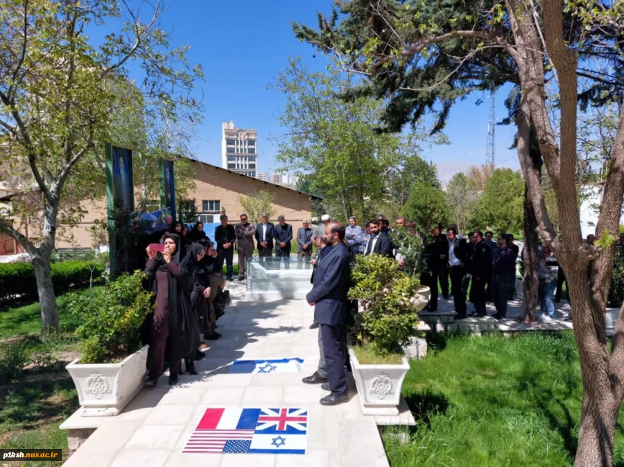 اجتماع دانشگاهیان دانشگاه فنی و حرفه ای استان کرمانشاه در حمایت از اقدام تنبیهی سپاه پاسداران انقلاب اسلامی علیه رژیم صهیونیستی
 4