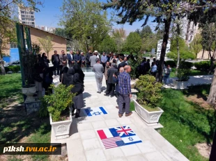 اجتماع دانشگاهیان دانشگاه فنی و حرفه ای استان کرمانشاه در حمایت از اقدام تنبیهی نیروهای مسلح و سپاه علیه رژیم صهیونیستی 5