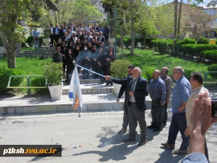 اجتماع دانشگاهیان دانشگاه فنی و حرفه ای استان کرمانشاه در حمایت از اقدام تنبیهی نیروهای مسلح و سپاه علیه رژیم صهیونیستی 14