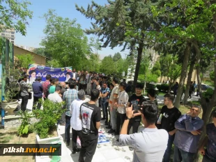 همصدا با خیزش دانشجویی دانشگاه‌های آمریکایی؛ 
تجمع اساتید، دانشجویان و کارکنان دانشگاه فنی و حرفه ای واحد استان کرمانشاه 4