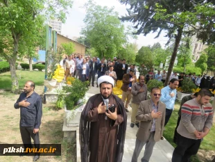 مراسم غبار روبی و عطر افشانی مزار شهید گمنام دانشگاه فنی و حرفه ای استان کرمانشاه
 8