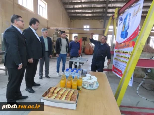 بازدید ریاست دانشگاه فنی و حرفه ای استان کرمانشاه از دستاورد جدید هسته فناور 4