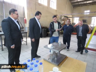 بازدید ریاست دانشگاه فنی و حرفه ای استان کرمانشاه از دستاورد جدید هسته فناور 5