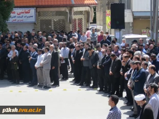 حضور خانواده بزرگ دانشگاه فنی و حرفه ای استان کرمانشاه در اجتماع عزاداران رئیس جمهور شهید
 2