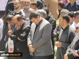 حضور خانواده بزرگ دانشگاه فنی و حرفه ای استان کرمانشاه در اجتماع عزاداران رئیس جمهور شهید
 2