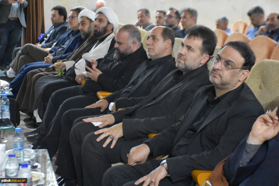 در دانشگاه فنی وحرفه ای استان کرمانشاه برگزار شد:
برگزاری مراسم وداع با شهید خدمت 9