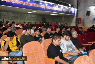 در دانشگاه فنی وحرفه ای استان کرمانشاه برگزار شد:
برگزاری مراسم وداع با شهید خدمت 11