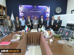 بازدید هیات نظارت و ارزیابی استان کرمانشاه از حوزه های برگزاری آزمون پایان نیمسال آموزشکده فنی و حرفه ای شماره یک کرمانشاه 2