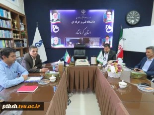 بازدید هیات نظارت و ارزیابی استان کرمانشاه از حوزه های برگزاری آزمون پایان نیمسال آموزشکده فنی و حرفه ای شماره یک کرمانشاه 9